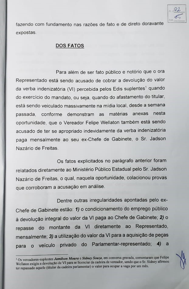 Denuncia Wellaton 1