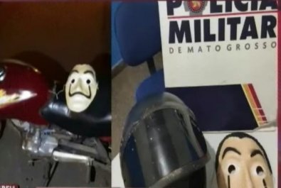 Mï¿½scara LCDP Tentativa de assalto / Folhamax 
