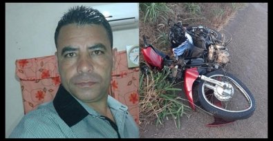 Batida com caminhonete mata motociclista em MT
