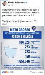post flavio bolsonaro