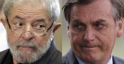 lula e bolsonaro
