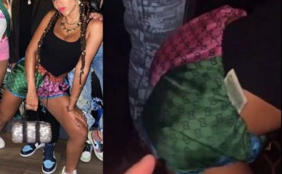 anitta dinheiro no short