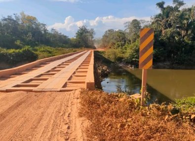 ponte, BR-174, Colniza
