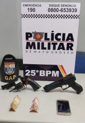 armas vg, ladrao carro, latrocinio 