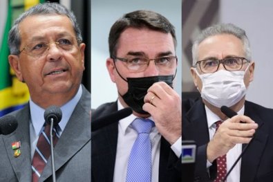 Jayme campos, flavio bolsonaro, renan calheiros