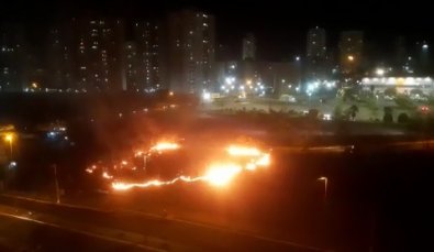 incendio perto de shopping