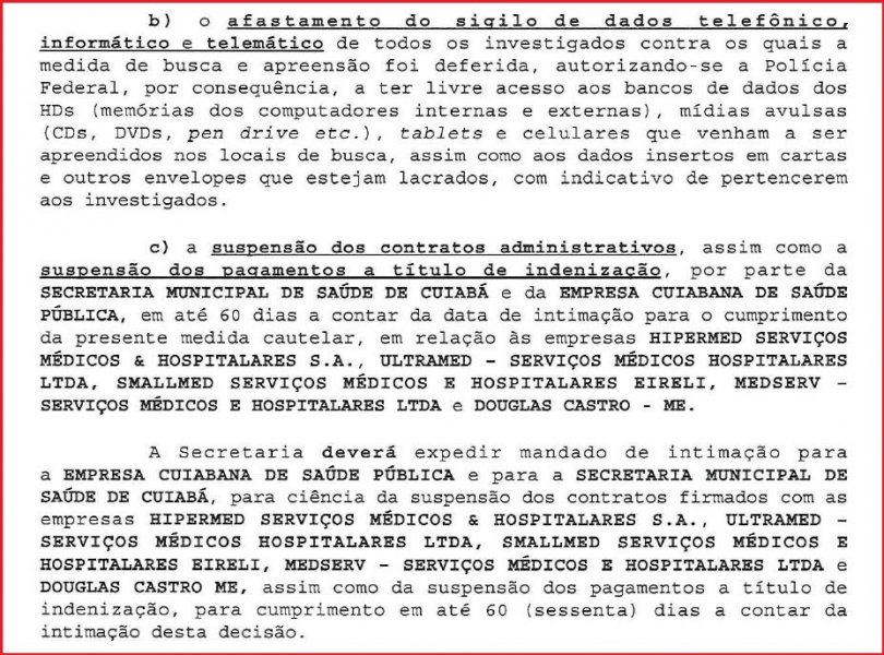 operacao curare, sigilo telefonico, PF