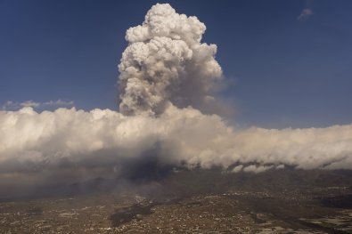 vulcao ilha de la palma, espanha