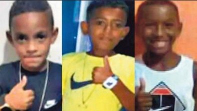 meninos mortos por traficante
