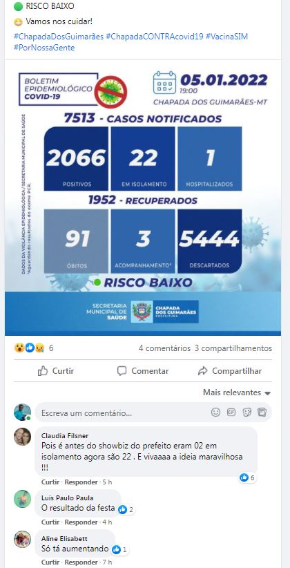 Covid chapada dos guimaraes