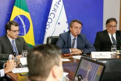 bolsonaro e assessores