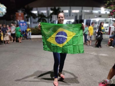 jovem bolsonarista, protesto cuiaba
