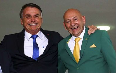 bolsonaro e luciano hang