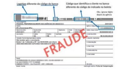 boleto falso