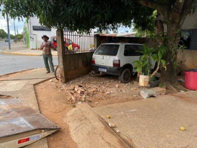 motorista embriagado invade casa em Nova Mutum