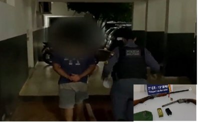 duas espingardas encontradas homem que estuprava a filha 2