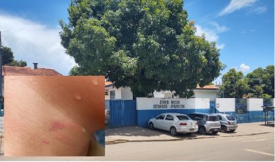 aluno agredido por professora em Escola Municipal de Cuiaba