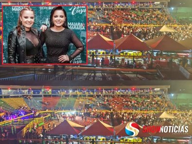 tiroteio show Maiara e maraisa, juara