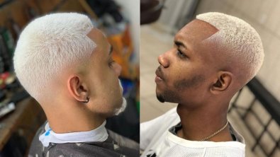 cabelo platinado