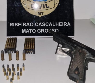 arma secretario, ribeirao cascalheira