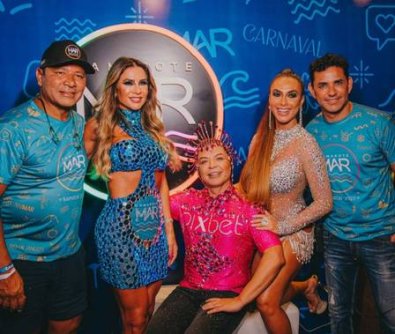 pai neymar e namorada