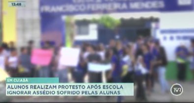 Protesto alunas 