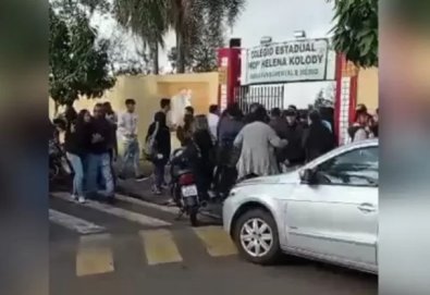 morte em escola