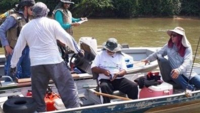 transporte zero, pesca