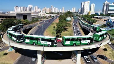 novos onibus, emanuel entrega onibus