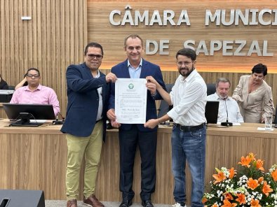 Wilson Santos, cidadao sapezalense