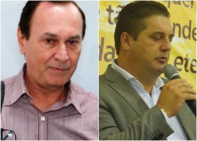 prefeitos Altamir Kurten e Toni Dubiella, operaï¿½ï¿½o desbaste