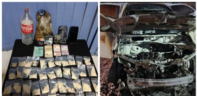 fogo em carro da prefeitura
