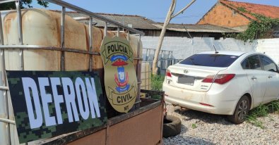 combustivel para ï¿½rea de garimpo ilegal