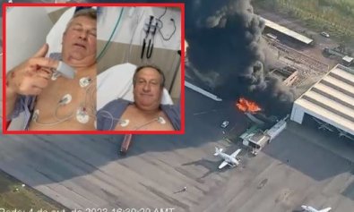 queda aviao, Adelar, Valmir