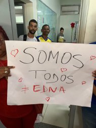 Edna Sampaio apoiadores