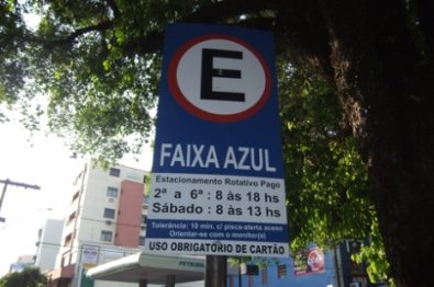 faixa azul