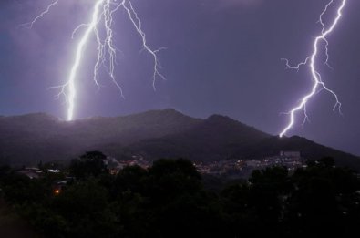 raios, tempestade