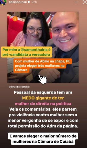 Abï¿½lio e Samantha 