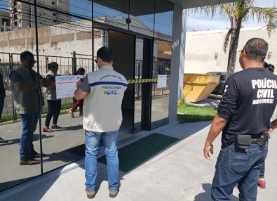 hospital interditado, cirurgia clandestina
