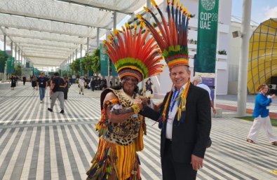Cacique Rony e Mauro Mendes