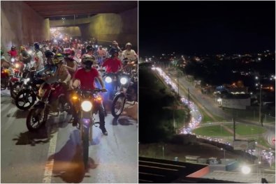 motoqueiros, rolezao de natal
