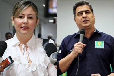Danielle Carmona e Emanuel Pinheiro