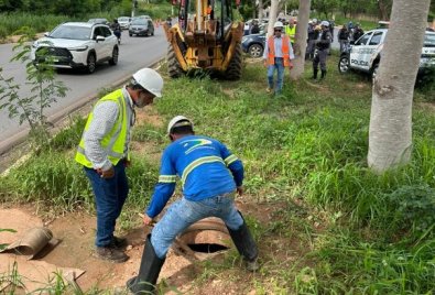 obra BRT Cuiaba