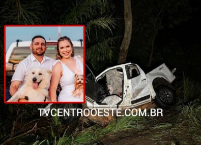 Fernanda e Diogo acidente 
