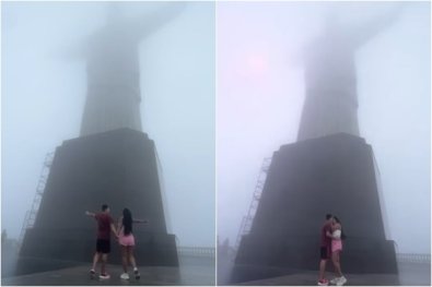 casal raio cristo redentor