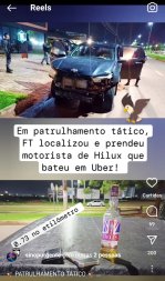 Acidente Hilux Sinop