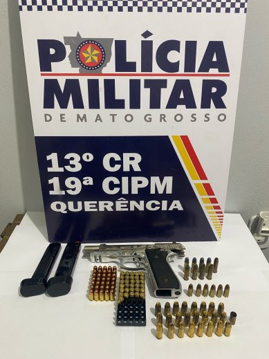 Arma apreendida querencia