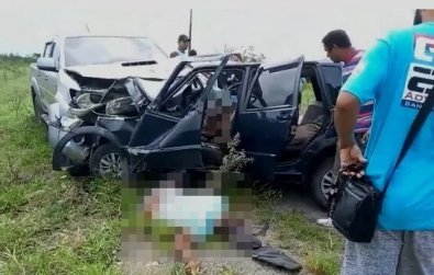 acidente canarana, hilux e uno