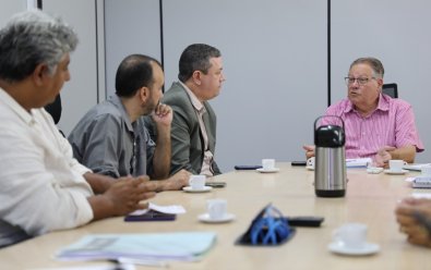 Gilberto e Deiver, secretarios saude