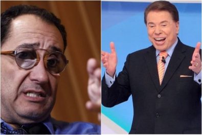 Jorge Kajuru e Silvio santos